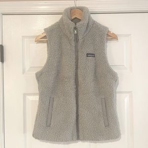 Patagonia Los Gatos Fleece Vest Grey Size M